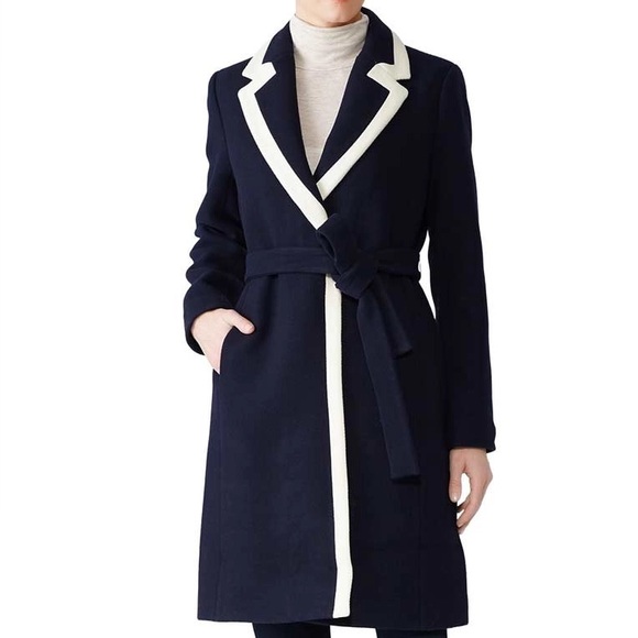 J. Crew Jackets & Blazers - J. CREW Italian Wool Tipped Coat